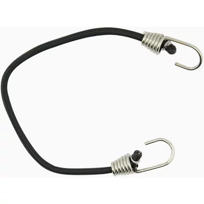 Erickson 1 In. x 24 In. Industrial Bungee Cord with Carabiner Hooks, Black  - Thomas Do-it Center