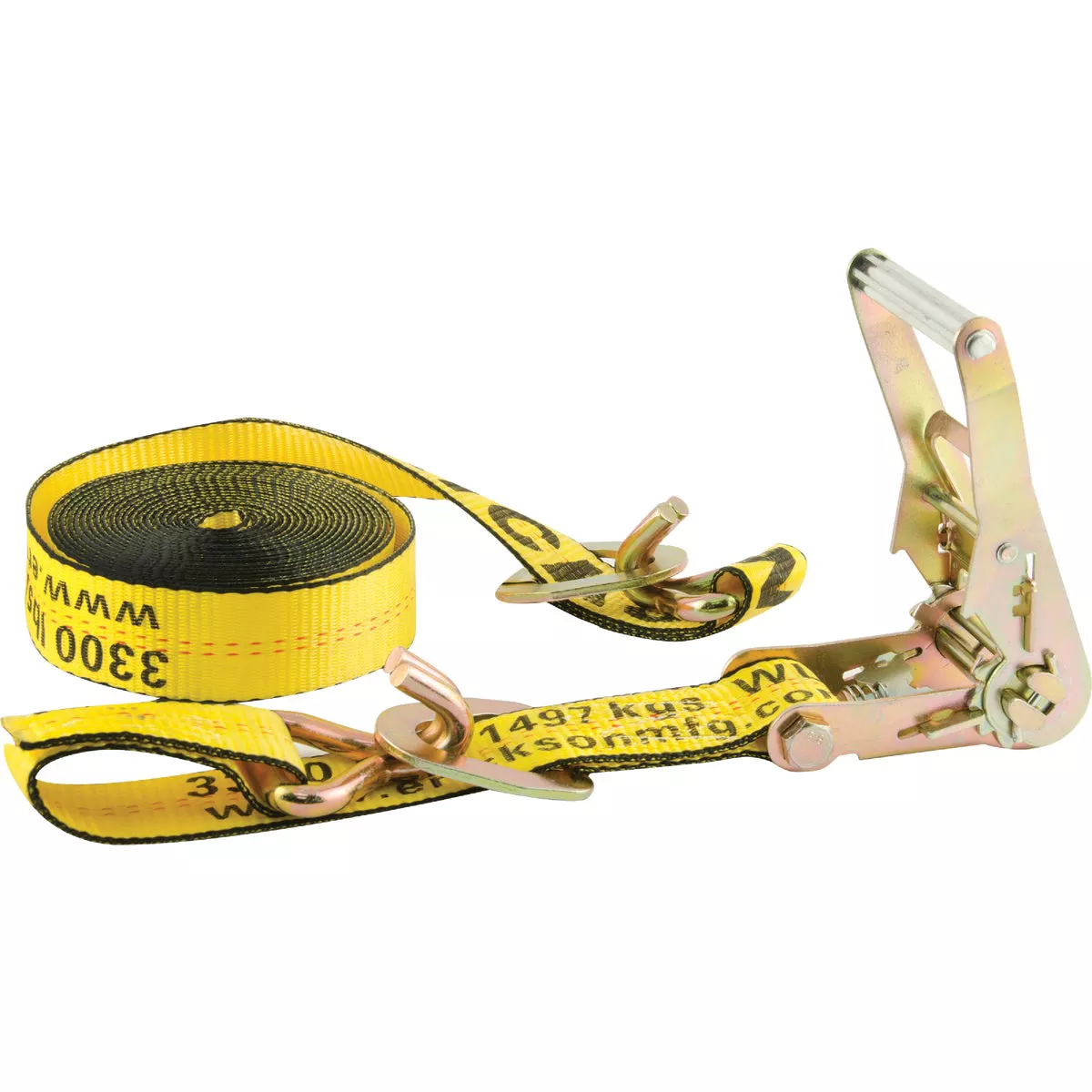 Erickson 20 Ft. Ratchet Strap with D-Rings