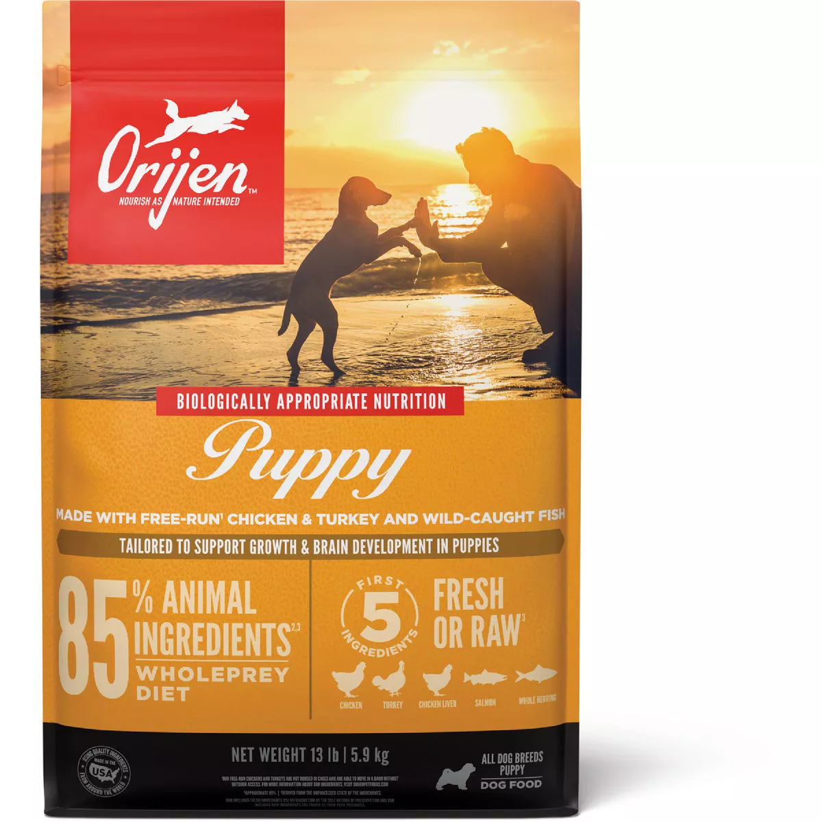 Orijen Puppy 13 Lb. Grain-Free Dry Dog Food
