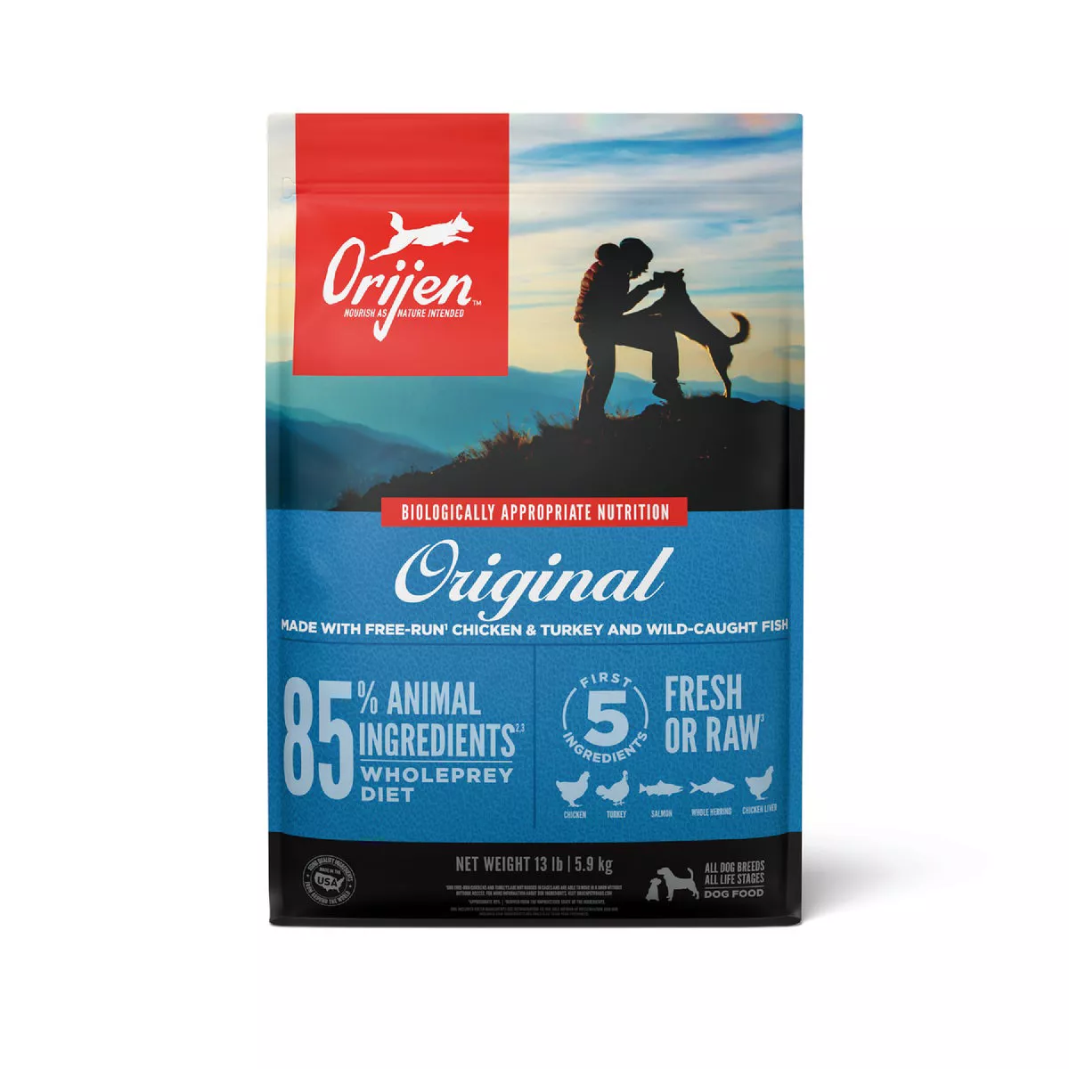 Orijen Original 13 Lb. Adult Grain-Free Dry Dog Food
