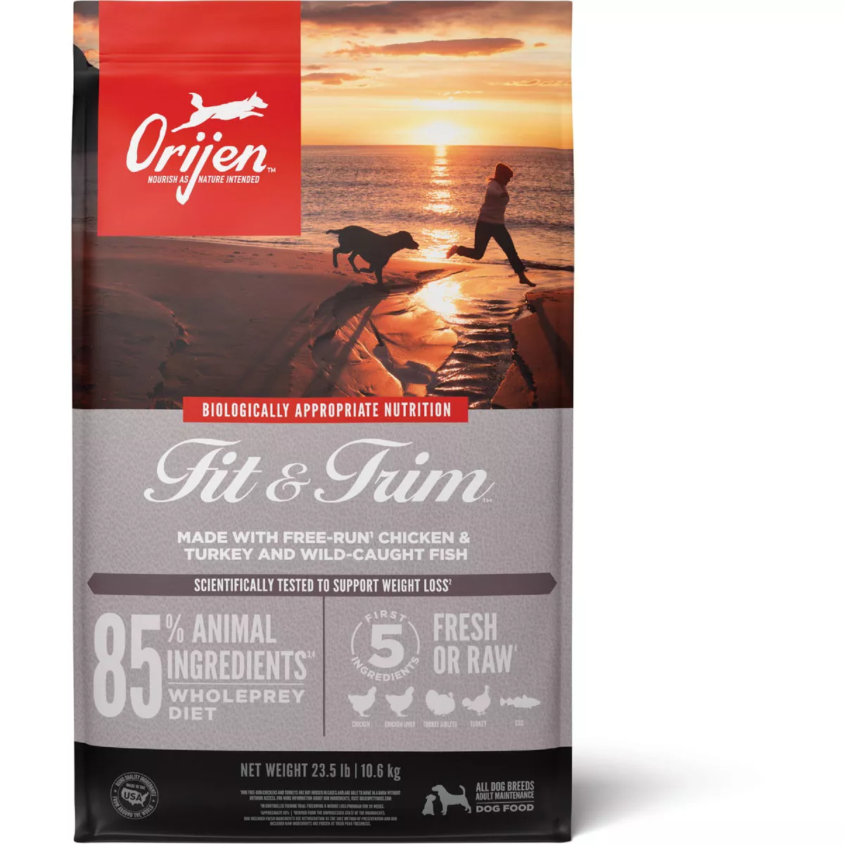 Orijen Fit & Trim 23.5 Lb. Adult Grain-Free Dry Dog Food
