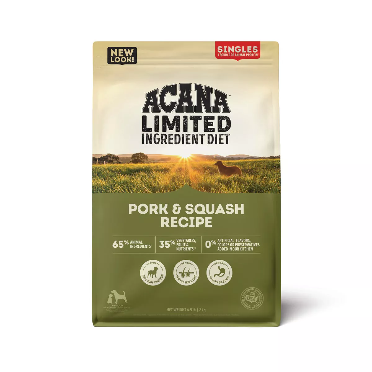 Acana Limited 4.5 Lb. Pork & Squash Adult Grain-Free Dry Dog Food