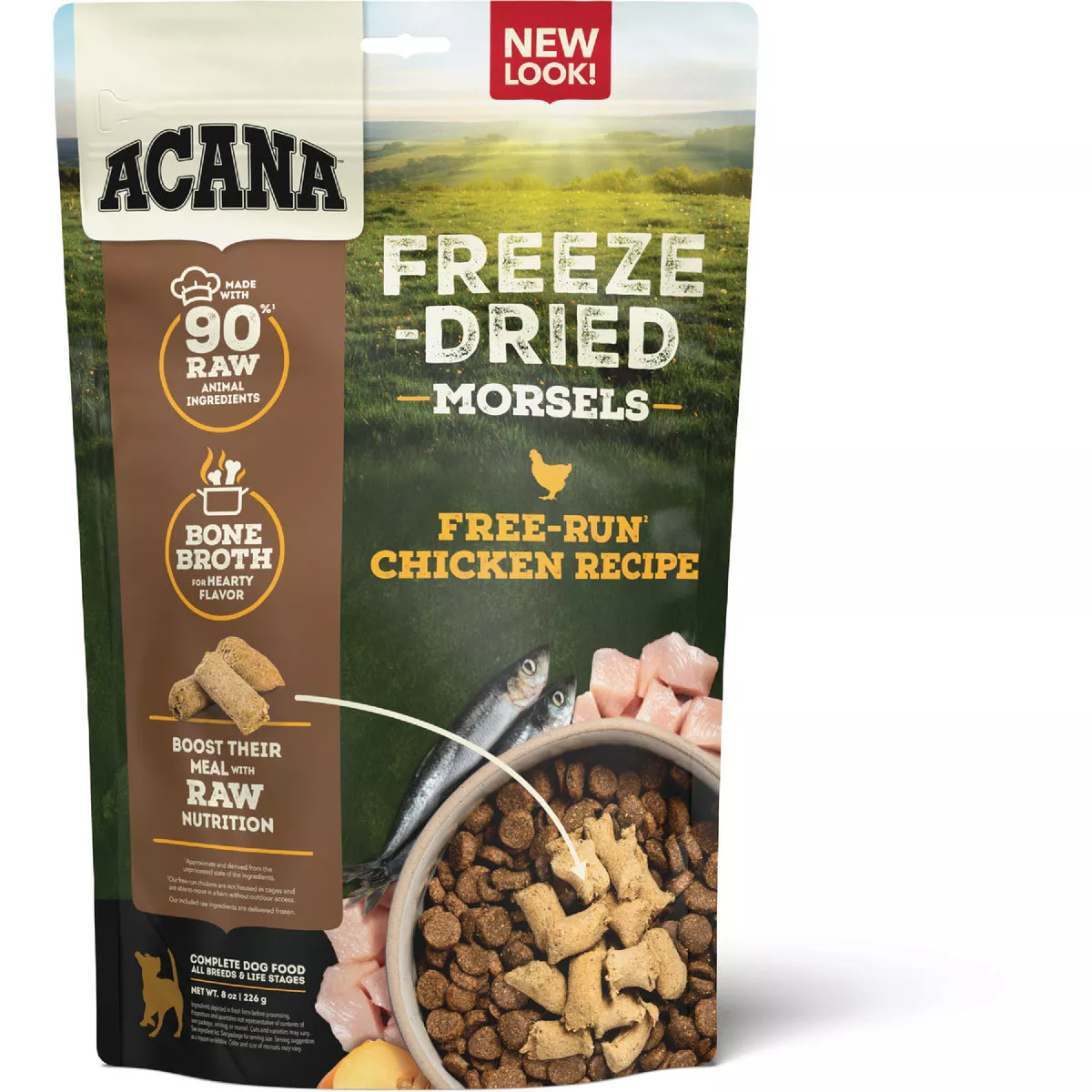 Acana 8 Oz. Chicken Recipe Freeze-Dried Morsels Adult Dry Dog Food-