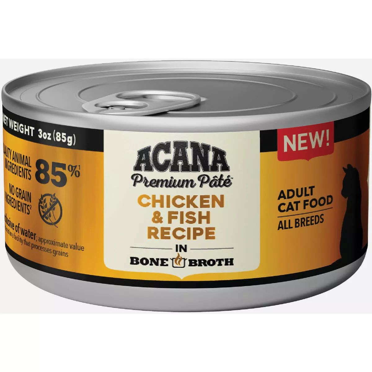 Acana 4 Oz. Premium Pate Chicken & Fish Recipe Adult Wet Cat Food