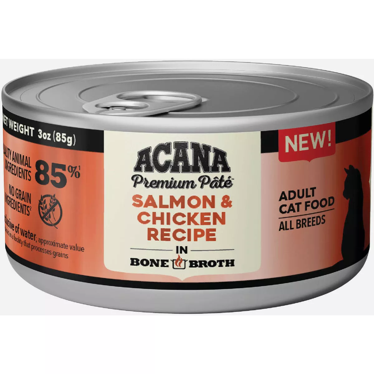 Acana 3 Oz. Premium Pate Salmon & Chicken Recipe Adult Wet Cat Food