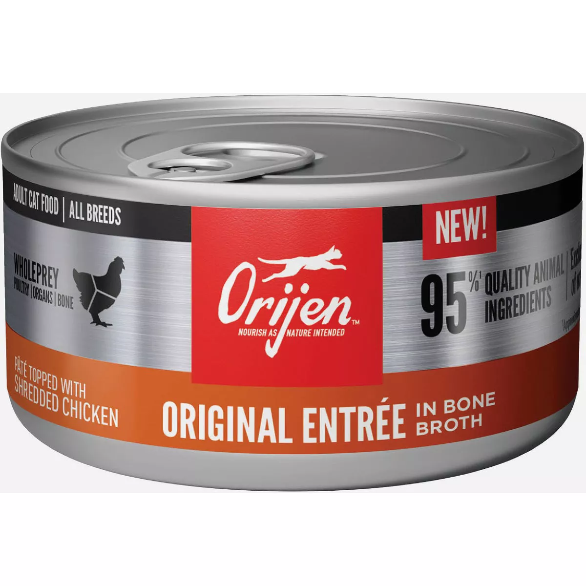 Orijen 3 Oz. Original Entree in Bone Broth Adult Wet Cat Food