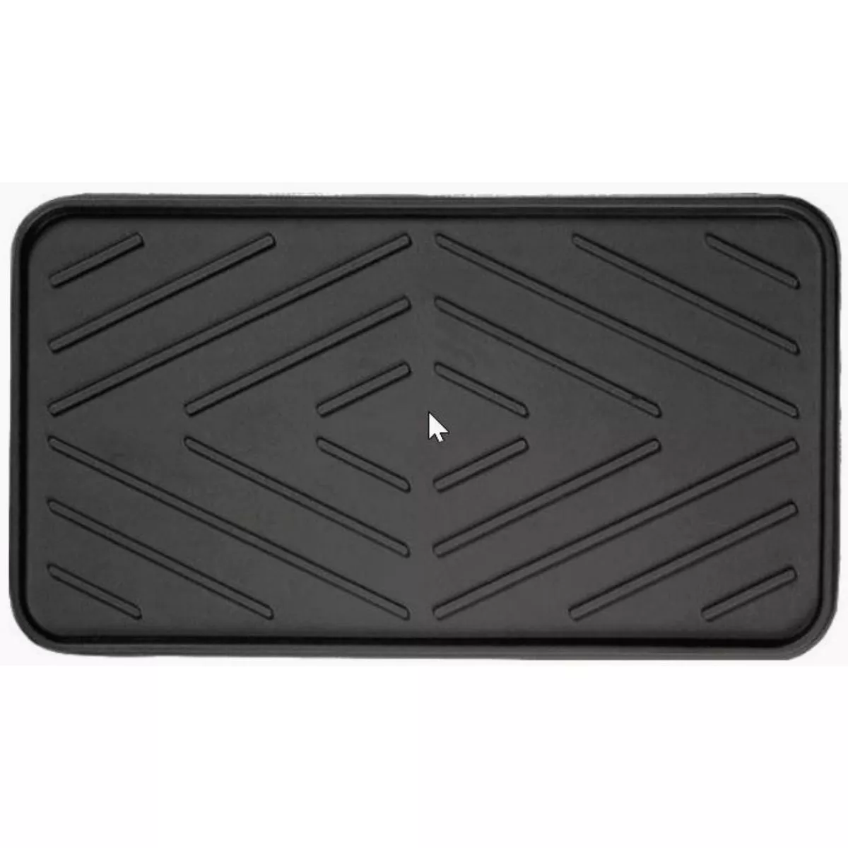 Multy Home 14 In. x 25 In. Standard Boot Tray Black
