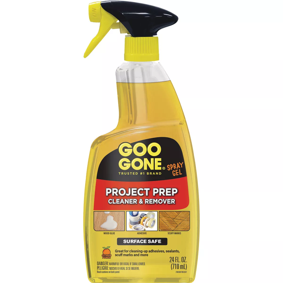 Goo Gone 24 Oz. Project Prep Gel Spray Adhesive Remover