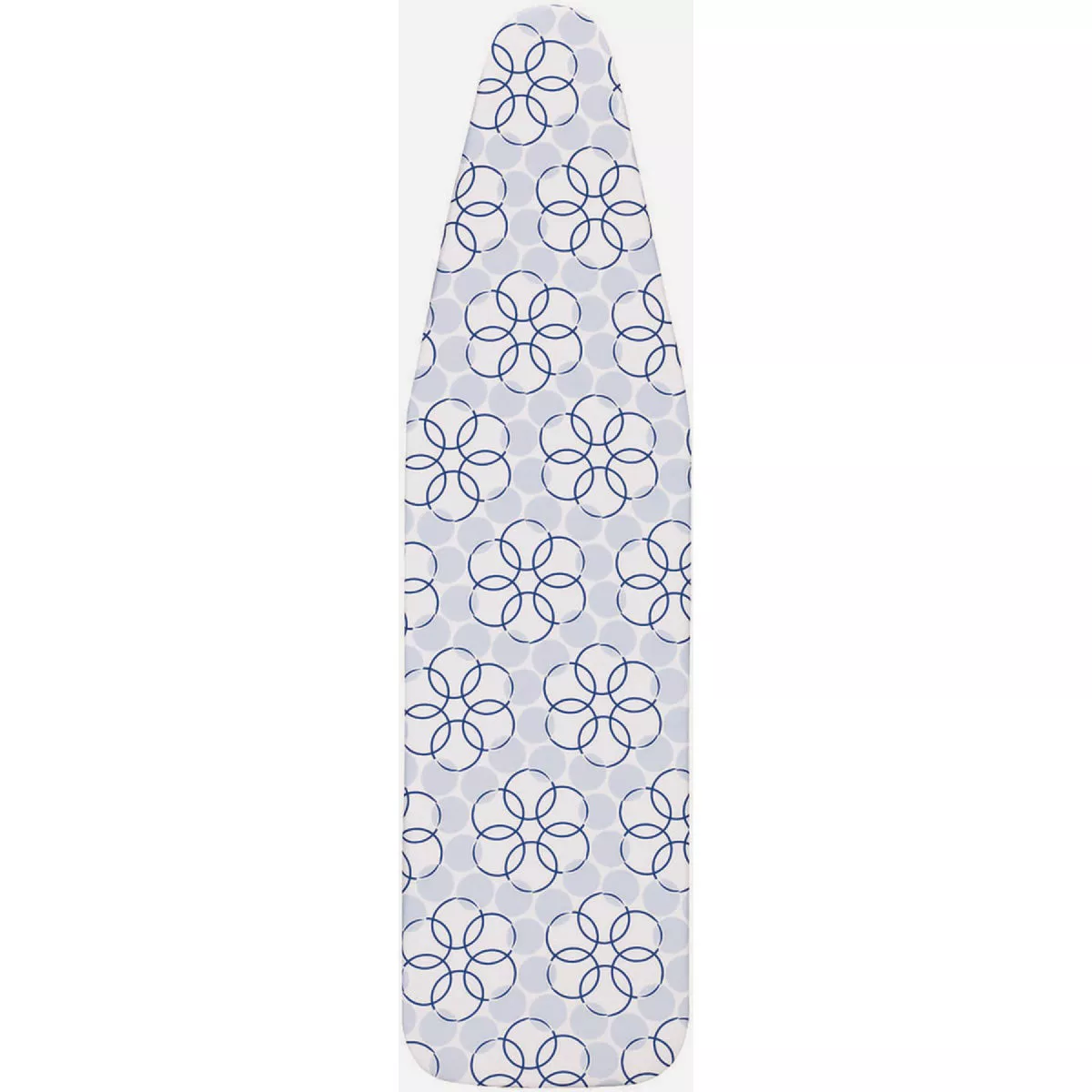 Household Essentials Deluxe Ironing Board Cover and Pad, Blue Magic Rings Pattern