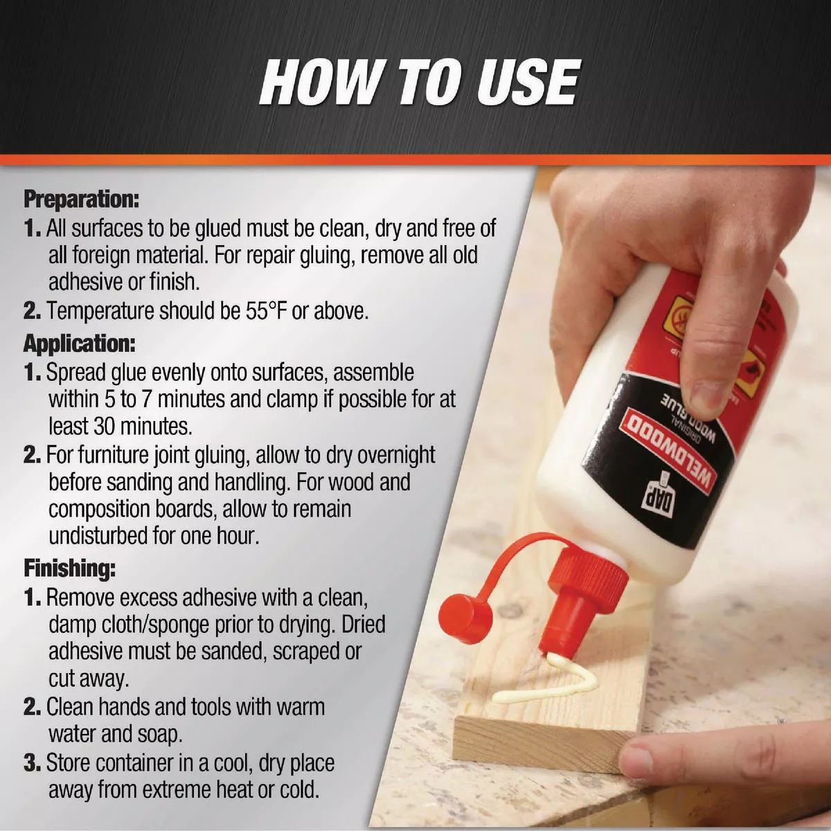 DAP Weldwood 4 Oz. Original Wood Glue - photo 3