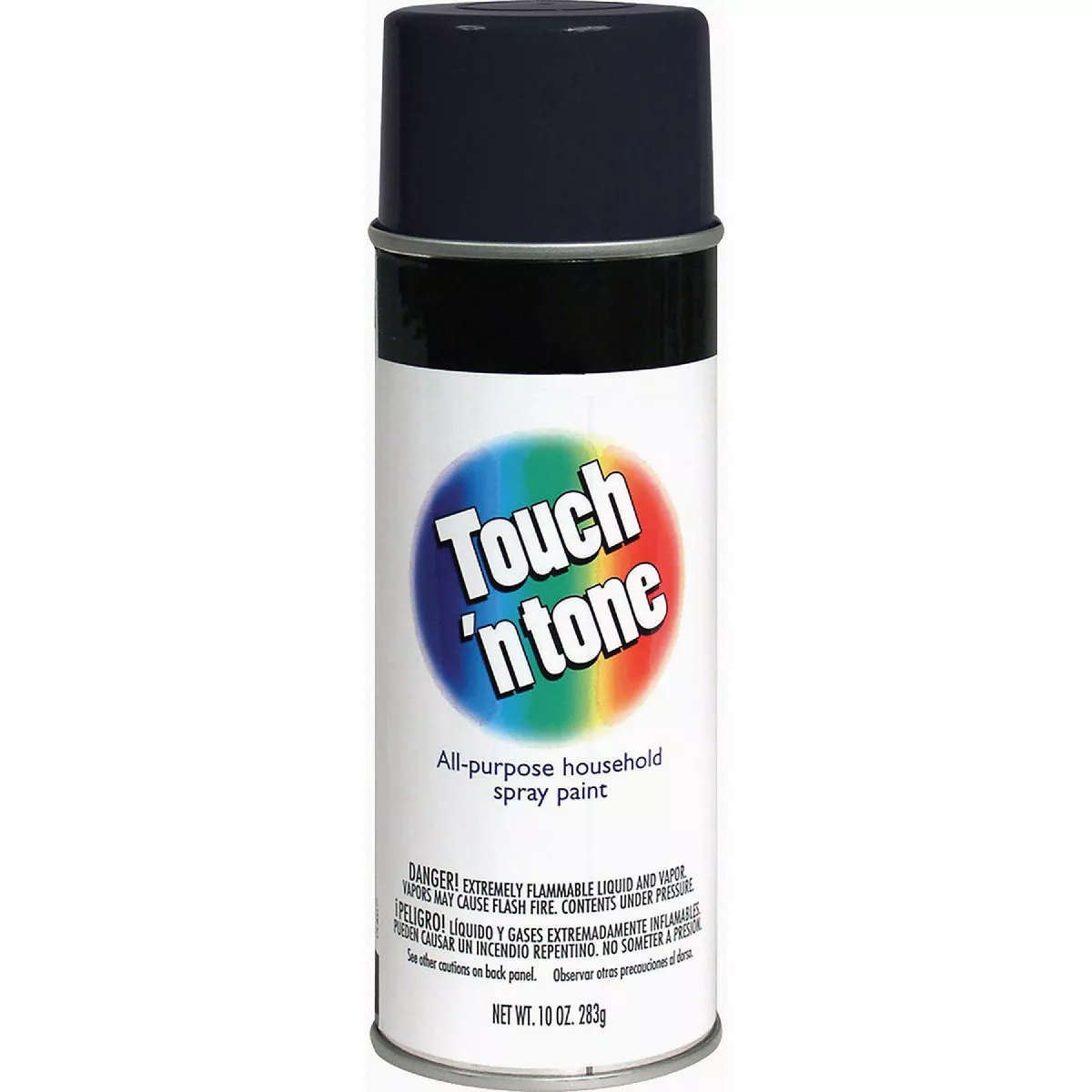 Rust-Oleum Touch 'n Tone 10 Oz. Enamel Spray Paint, Semi-Gloss Black