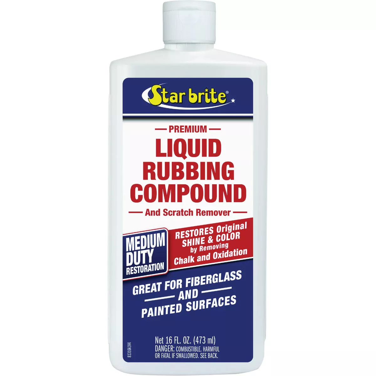 Star brite Liquid Rubbing Compound for Medium Oxidation