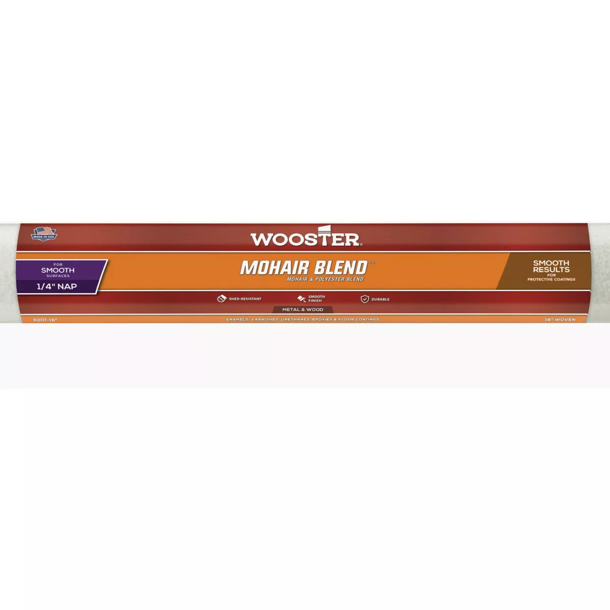 Wooster 18x1/4 Mohair Blend Roller Cover