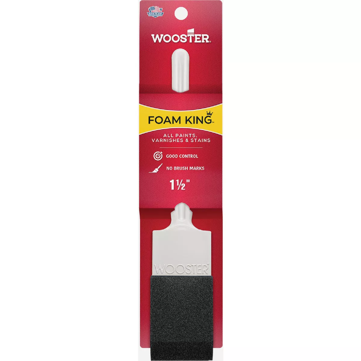 Wooster 1-1/2 In. Foam King Brush-