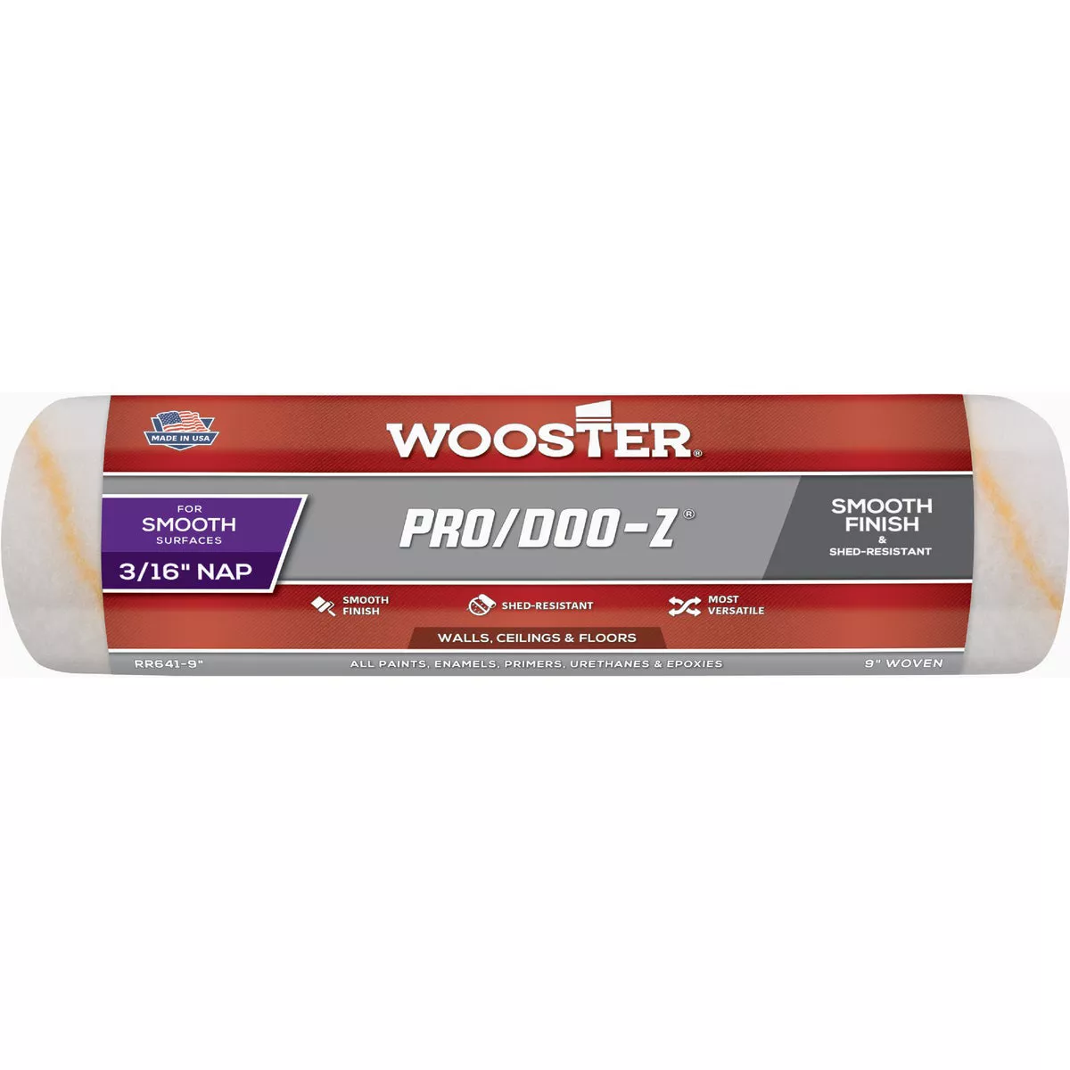 Wooster Pro/Doo-Z 9x3/16 Roller Cover