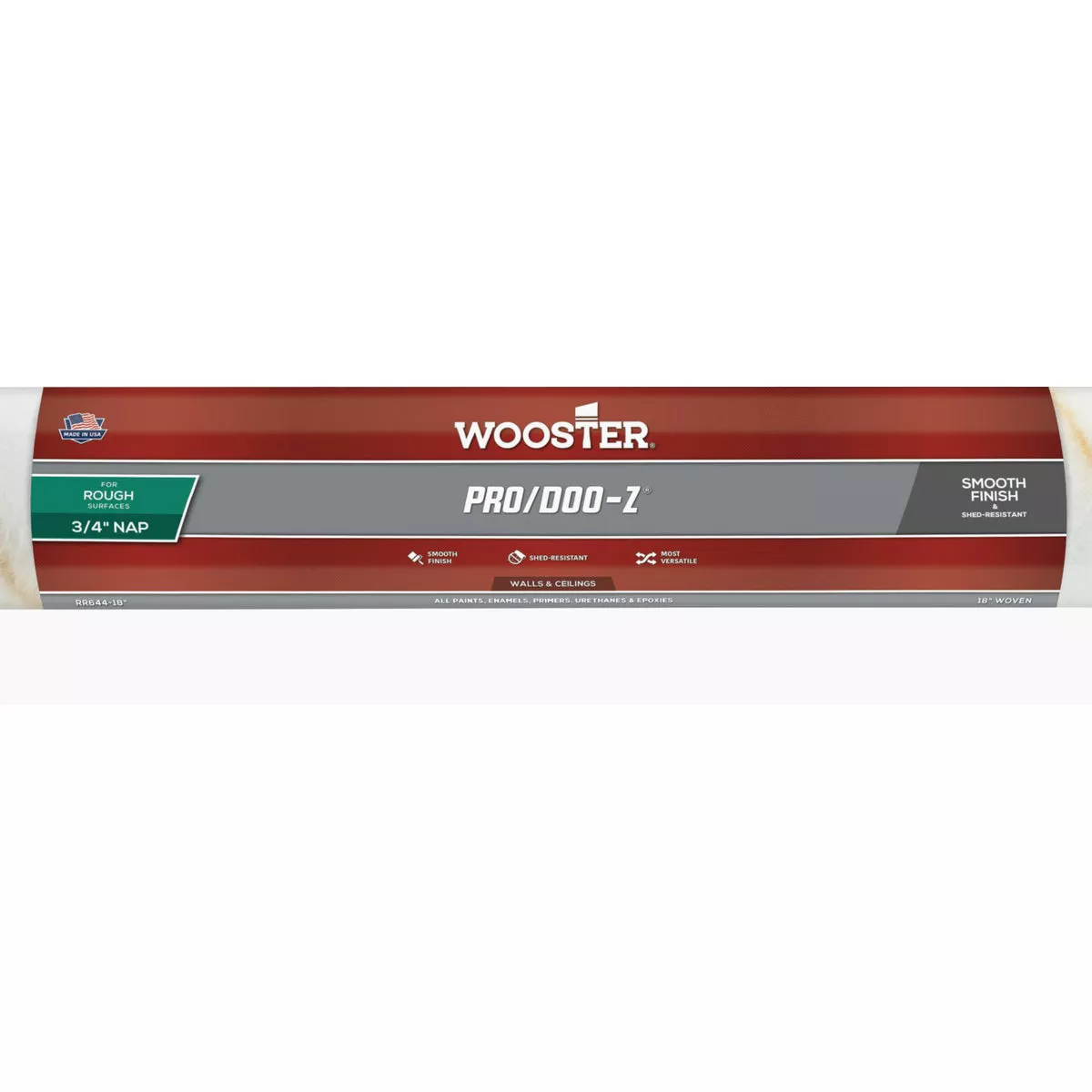 Wooster Pro/Doo-Z 18x3/4 Roller Cover-