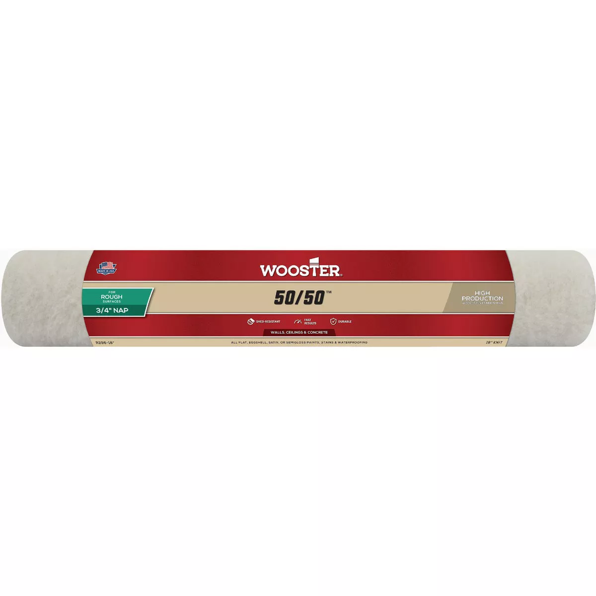Wooster 18x3/4 50/50 Roller Cover