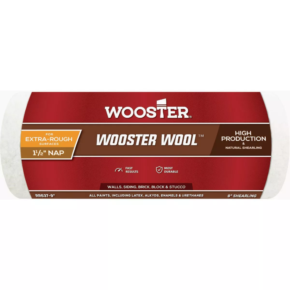 Wooster 9x1/2 Wool Roller Cover