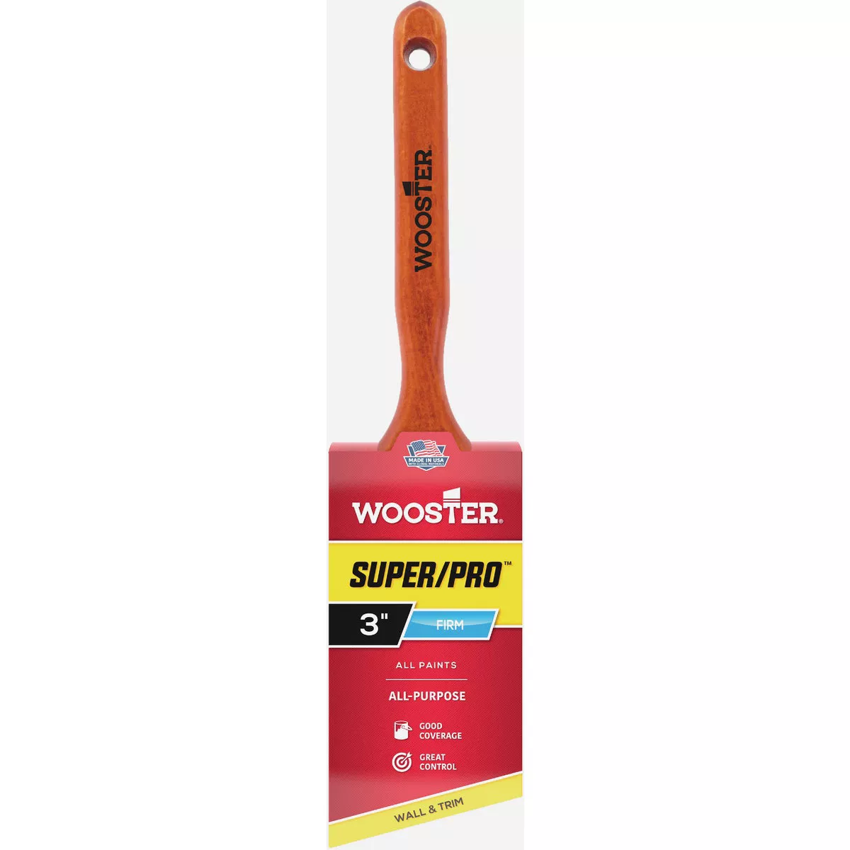 Wooster 3 In. Super/Pro Angle Brush
