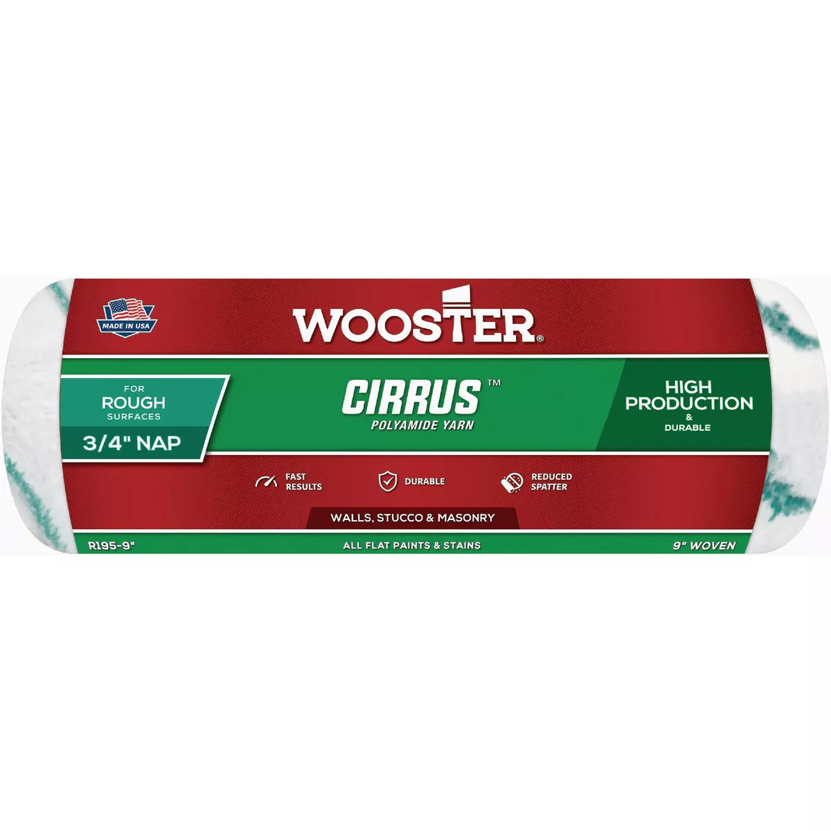 Wooster Cirrus 9x3/4 Roller Cover-