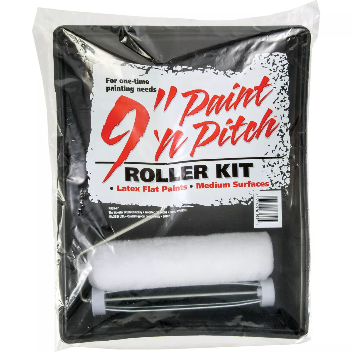 Wooster Paint 'N Pitch Roller & Tray Set (3-Piece)