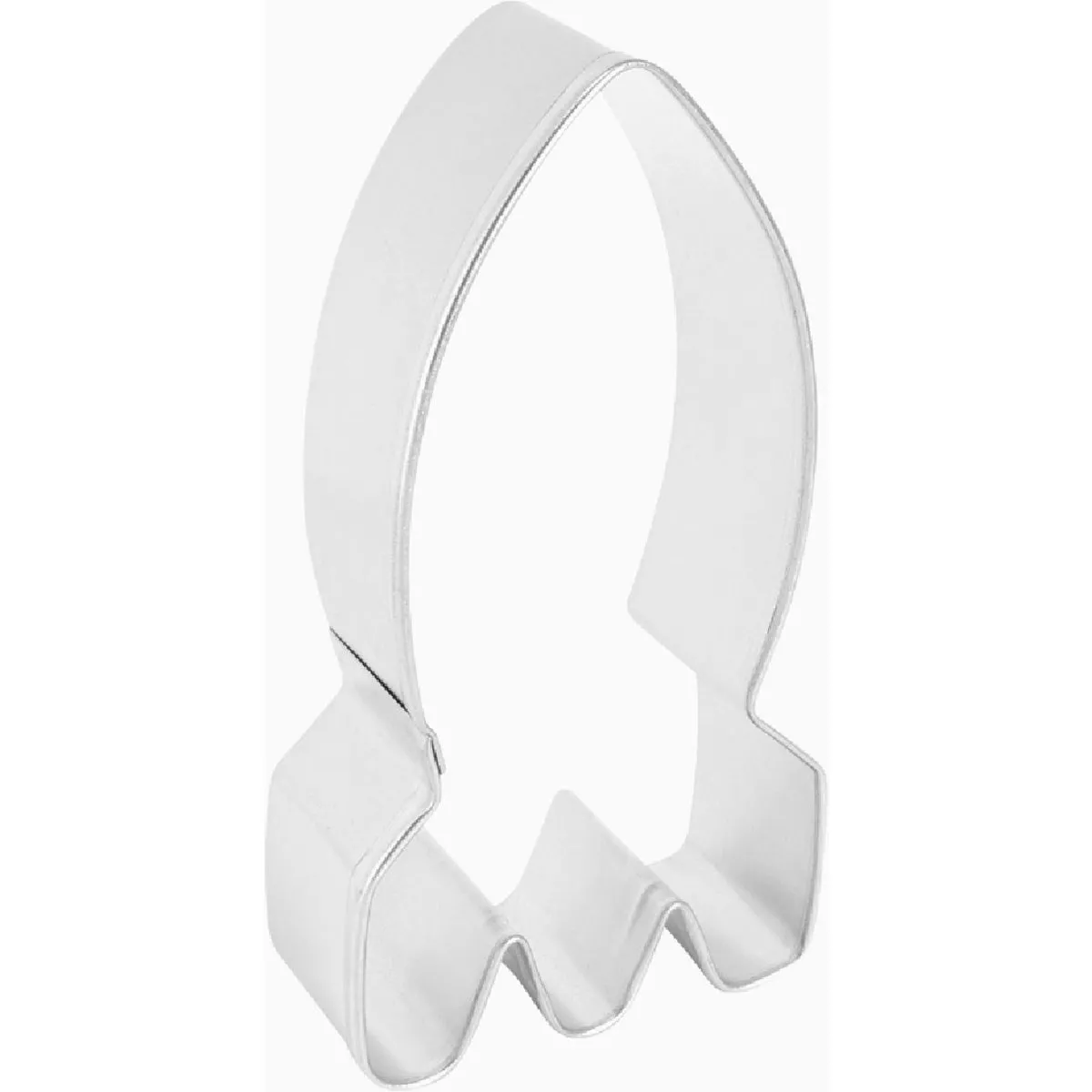 R&M 4 In. Steel Rocket Cookie Cutter