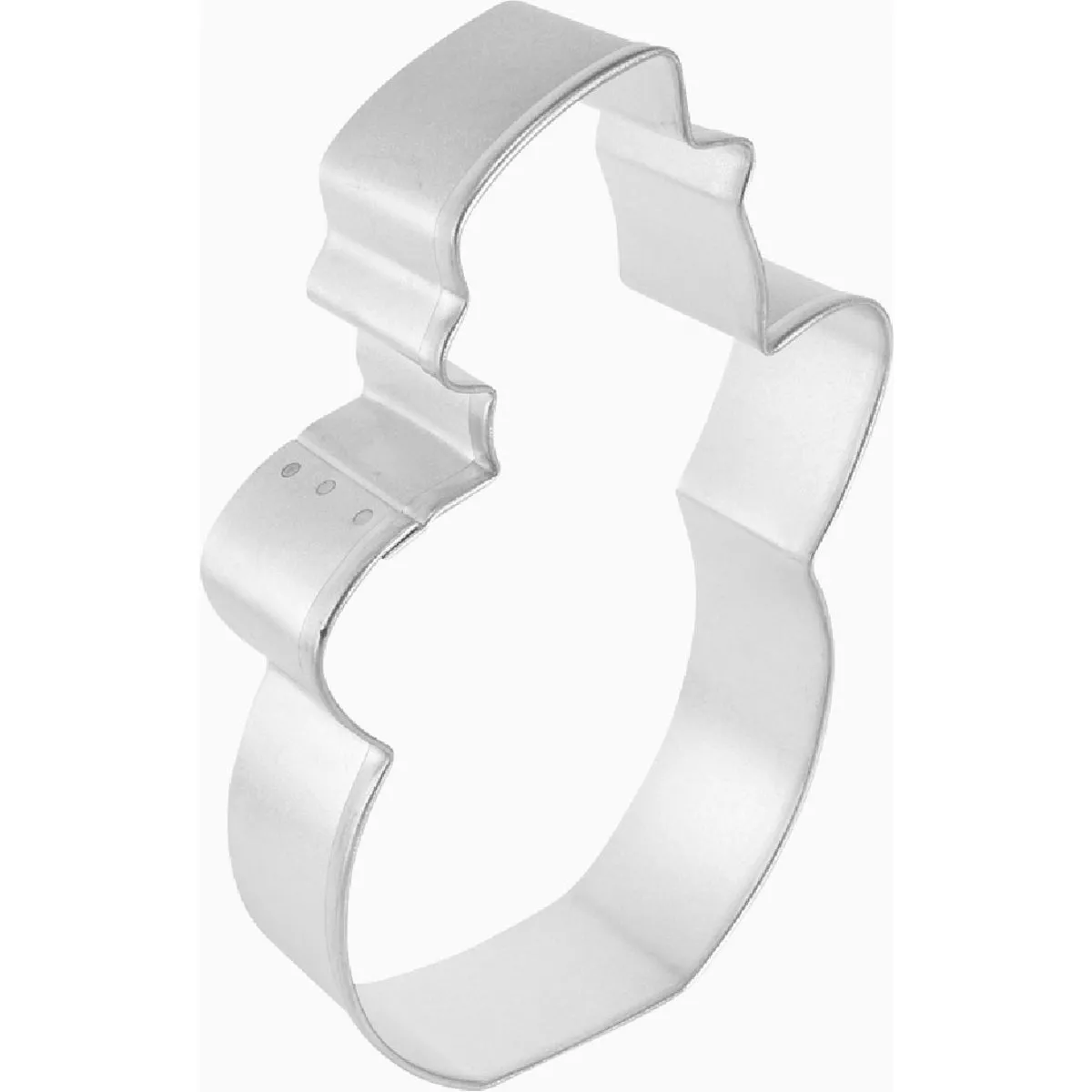 R&M 5 In. Steel Snowman Cookie Cutter