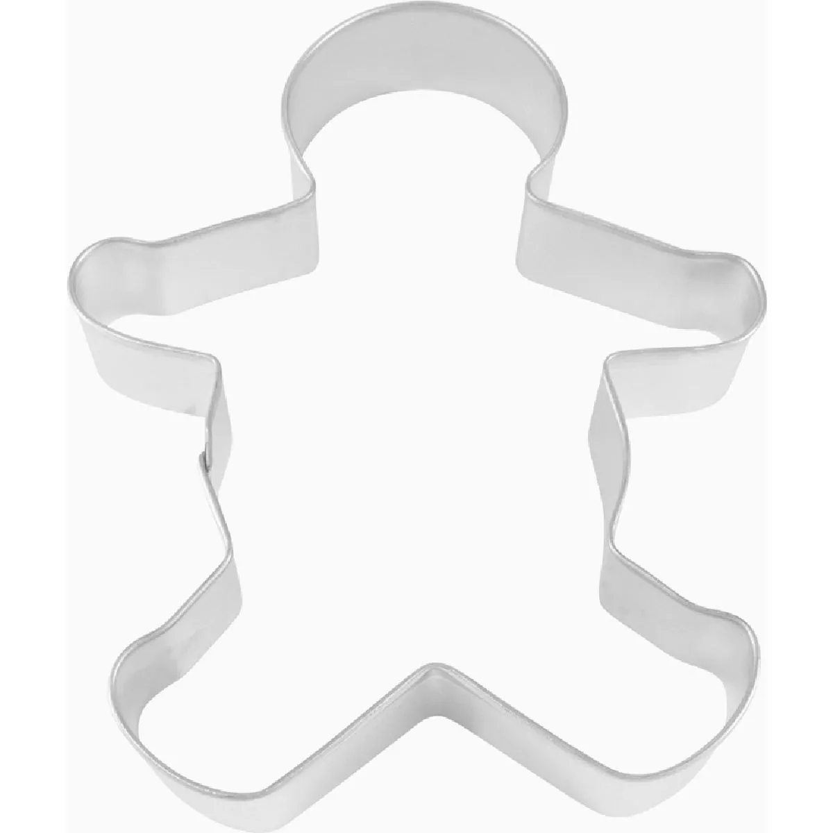 R&M 5 In. Steel Gingerbread Boy Cookie Cutter