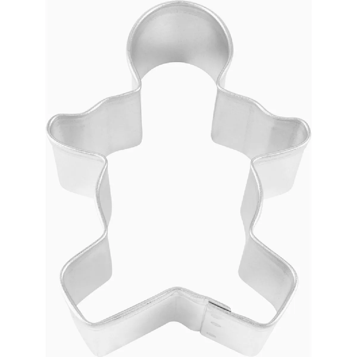 R&M 3 In. Steel Gingerbread Boy Cookie Cutter