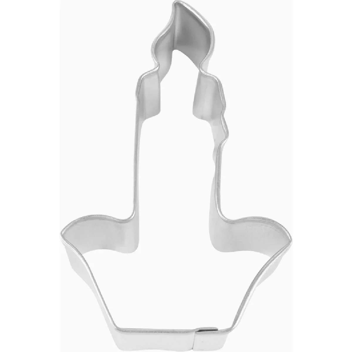 R&M 4 In. Steel Candle Cookie Cutter