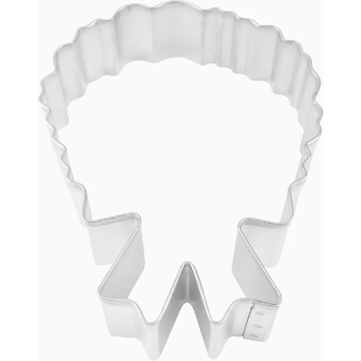R&M 4 In. Steel Wreath Cookie Cutter