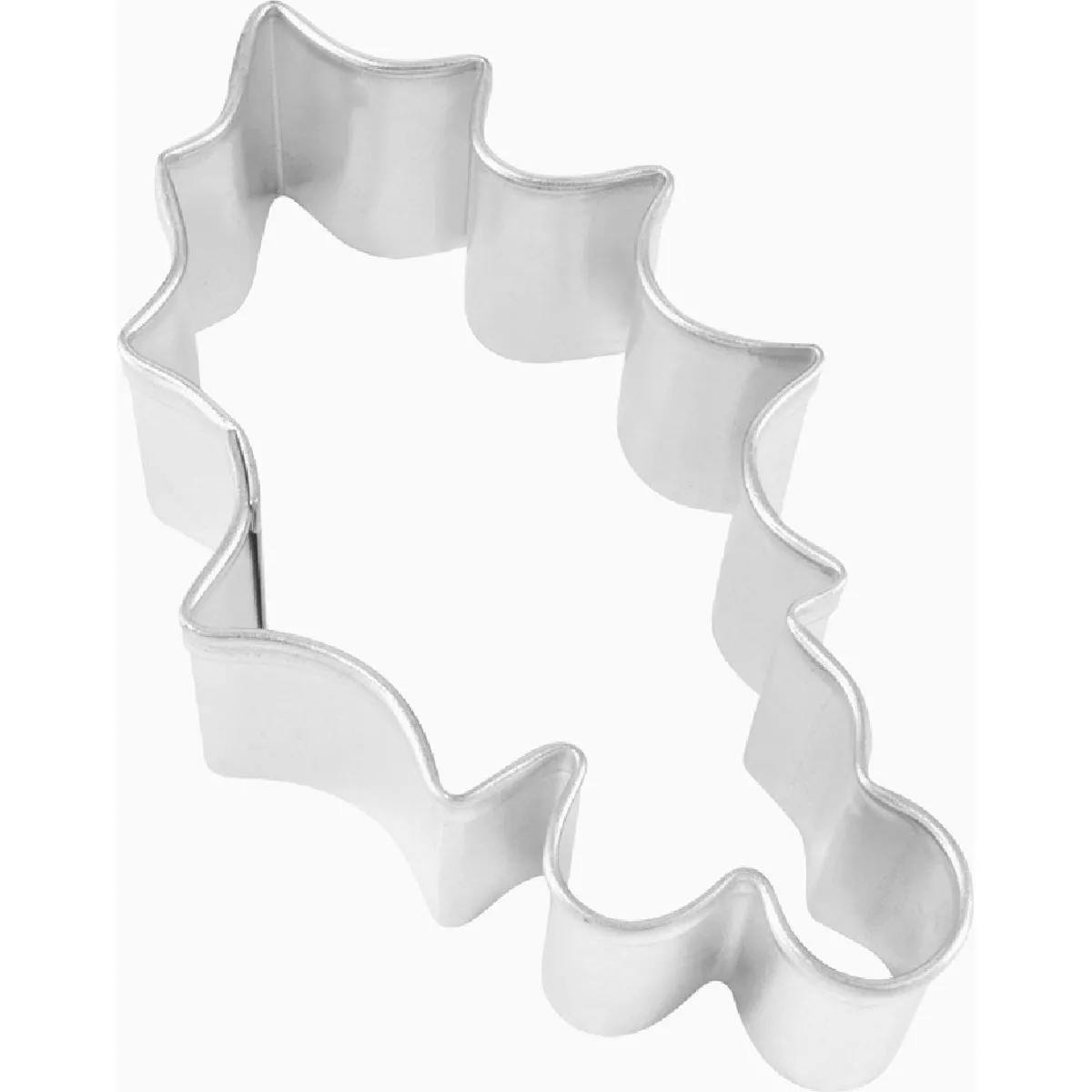 R&M 3-1/4 In. Steel Holly Leaf Cookie Cutter