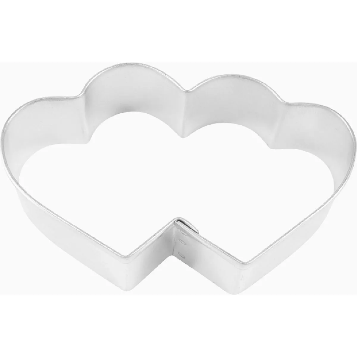 R&M 3-1/2 In. Steel Double Heart Cookie Cutter