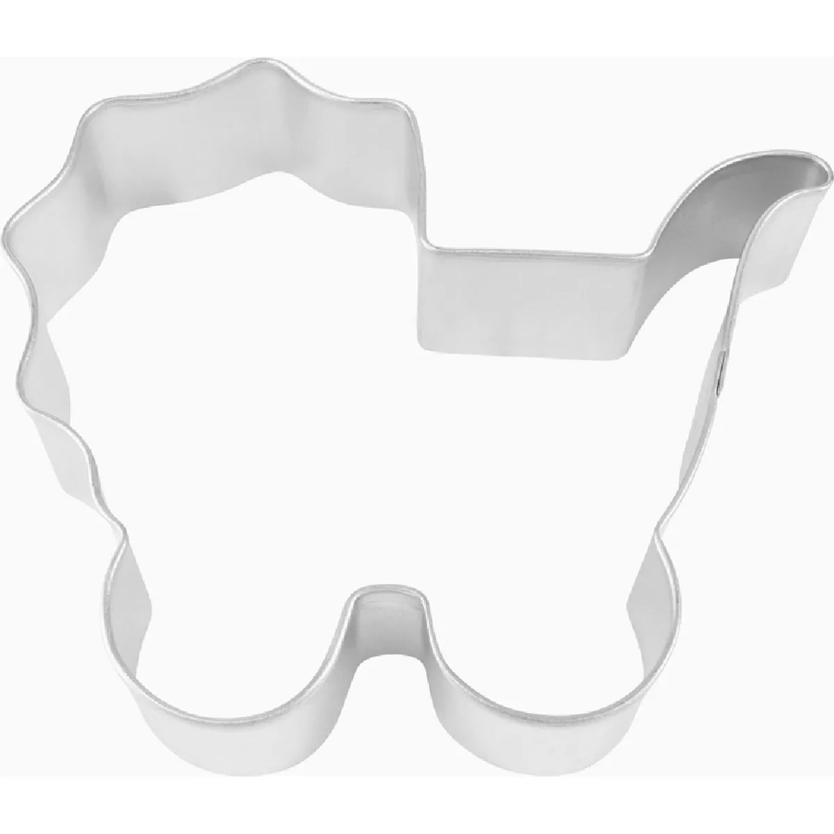 R&M 4 In, Steel Baby Carriage Cookie Cutter
