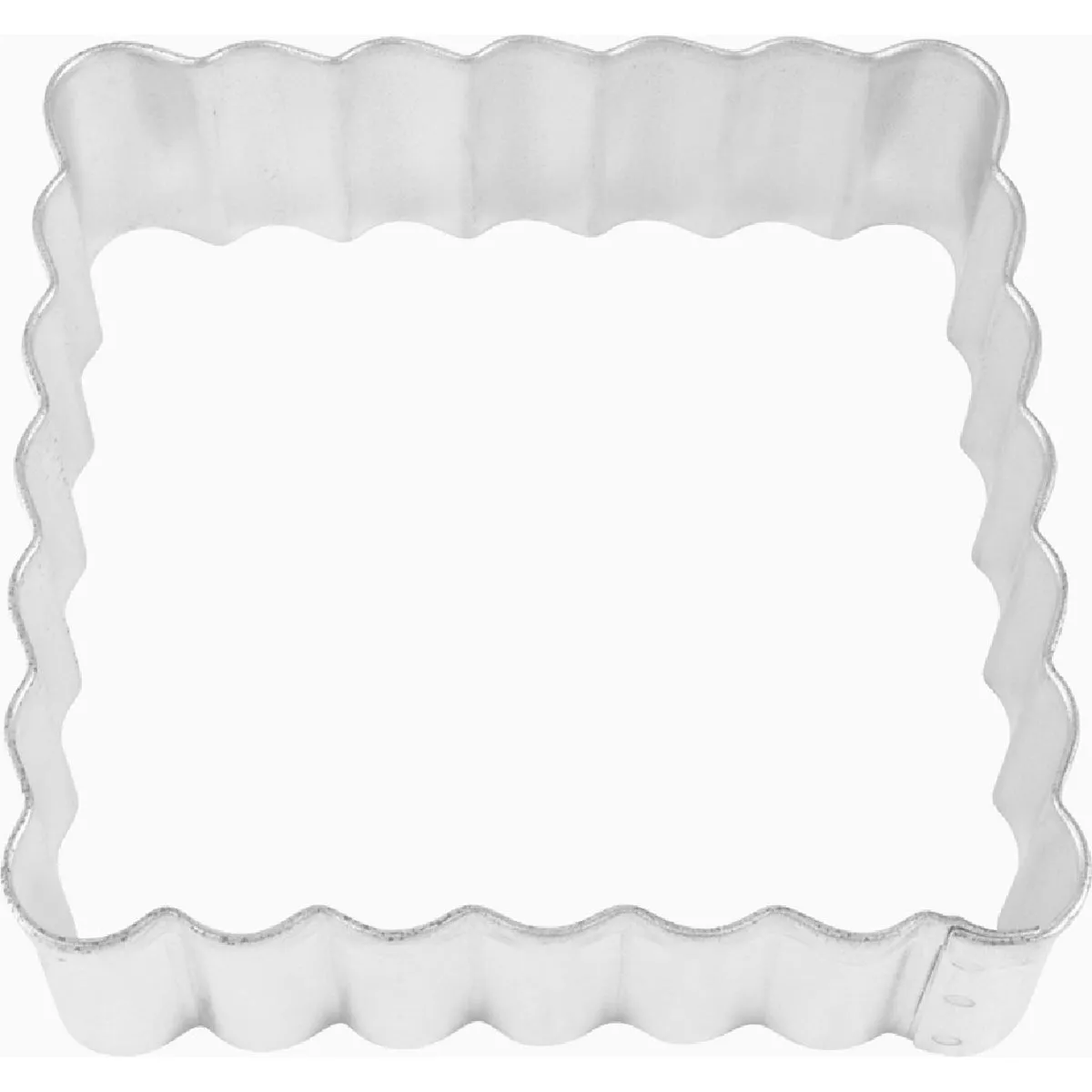 R&M 2-3/4 In. Steel Fluted Square Cookie Cutter-