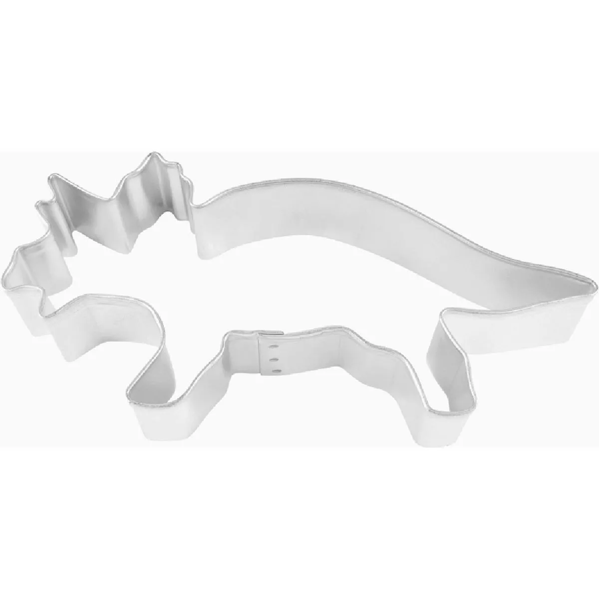 R&M 6 In. Steel Triceratops Cookie Cutter