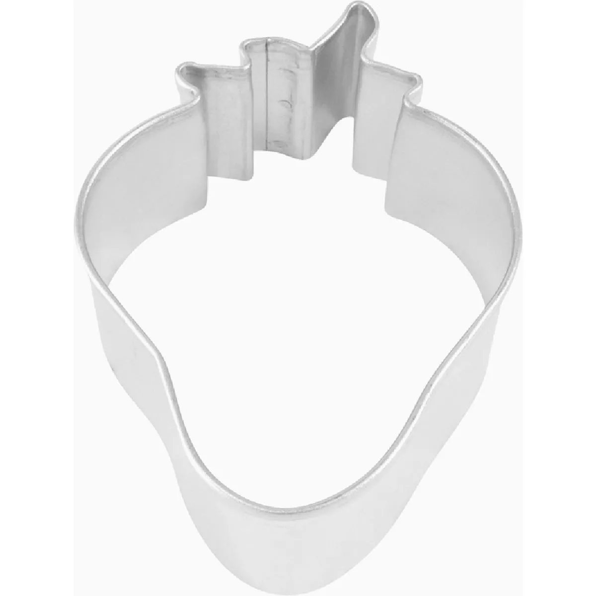 R&M 2-1/2 In.Steel Strawberry Cookie Cutter