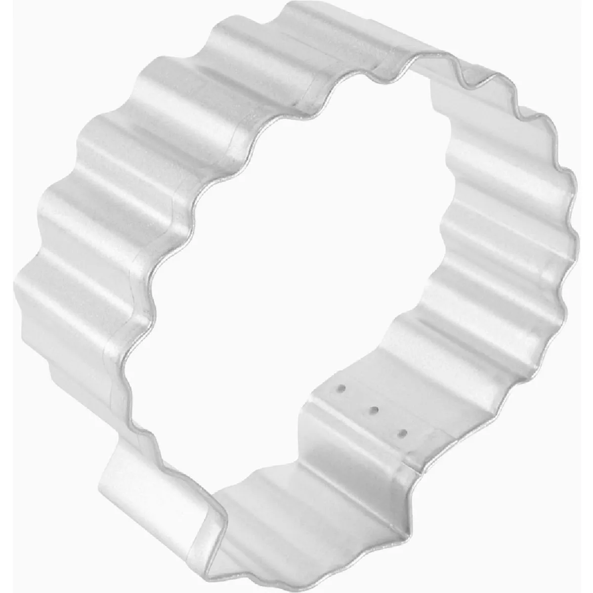 R&M 3 In. Steel Sea Shell Cookie Cutter
