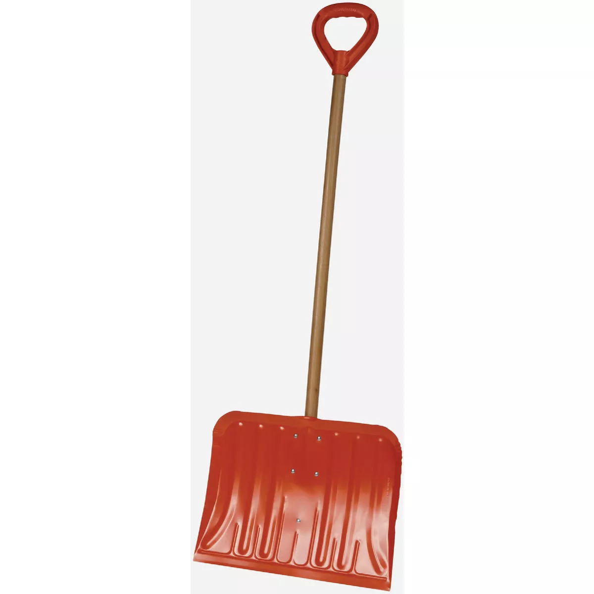 EMSCO Bigfoot 18 In. Steel Snow Shovel with Wood Handle