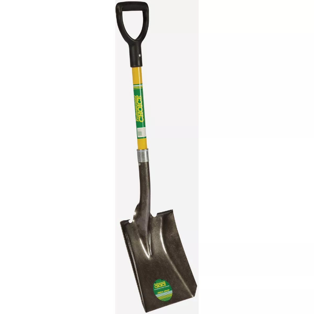EMSCO 28 In. 14 Ga. D-Grip Fiberglass Handle Square Point Shovel