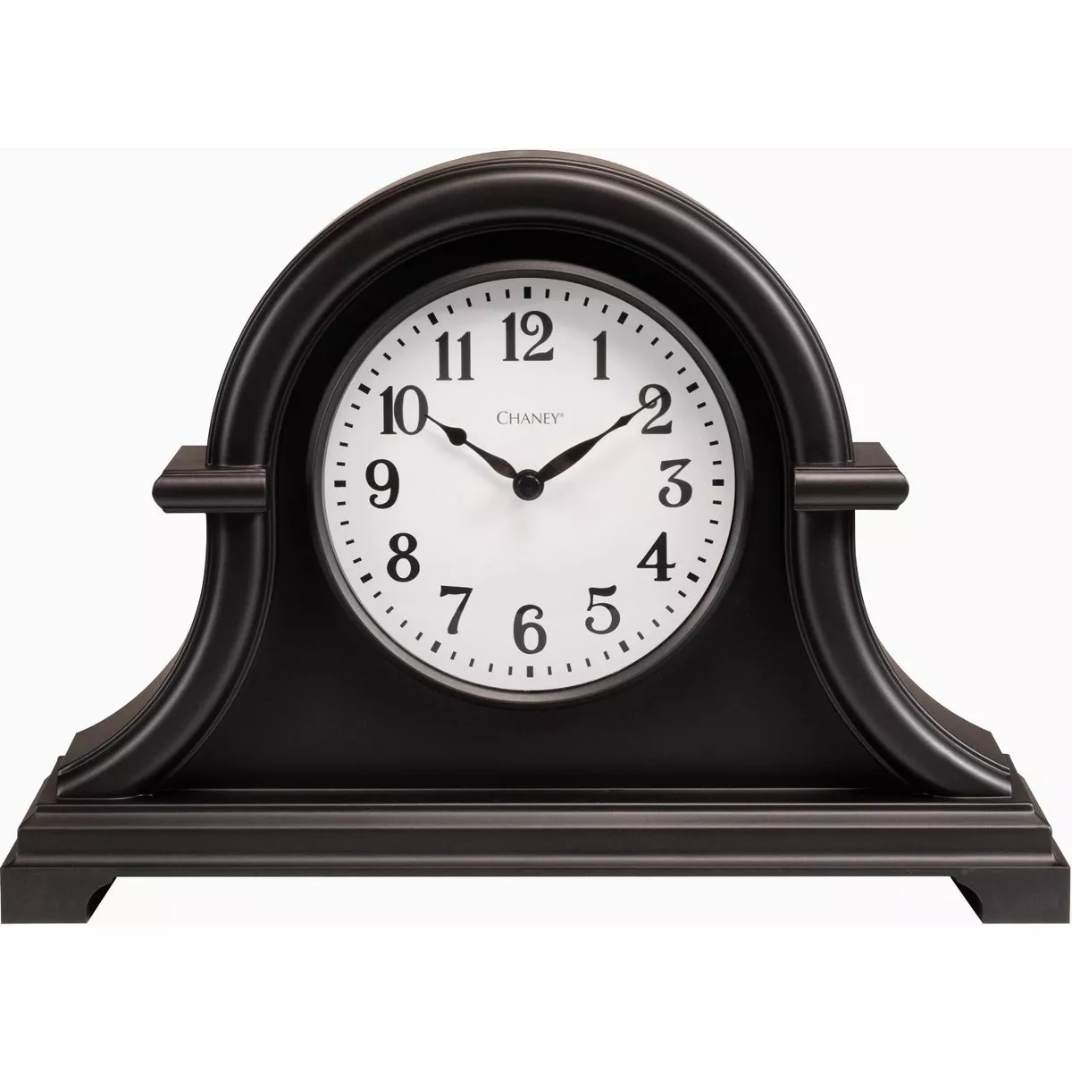 AcuRite Antique Black Mantle Clock-