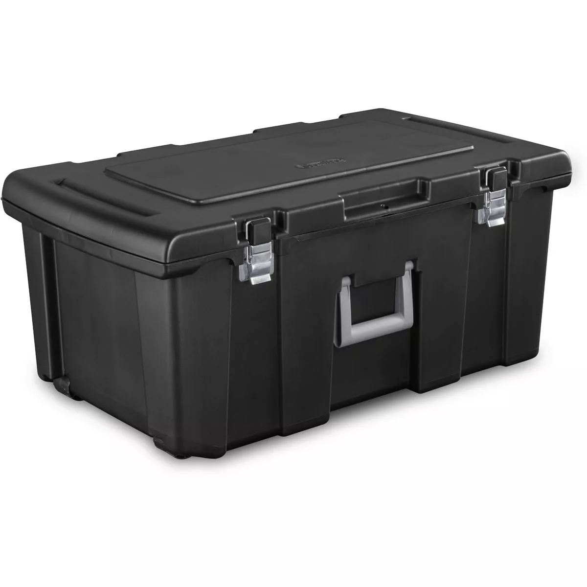 Sterilite Black Footlocker