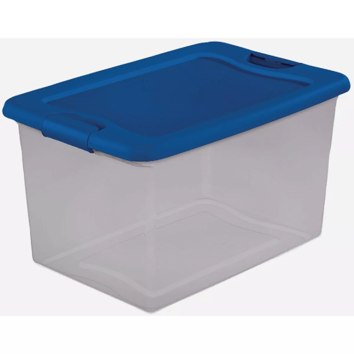 Sterilite 64 Qt. Blue Translucent Storage Tote
