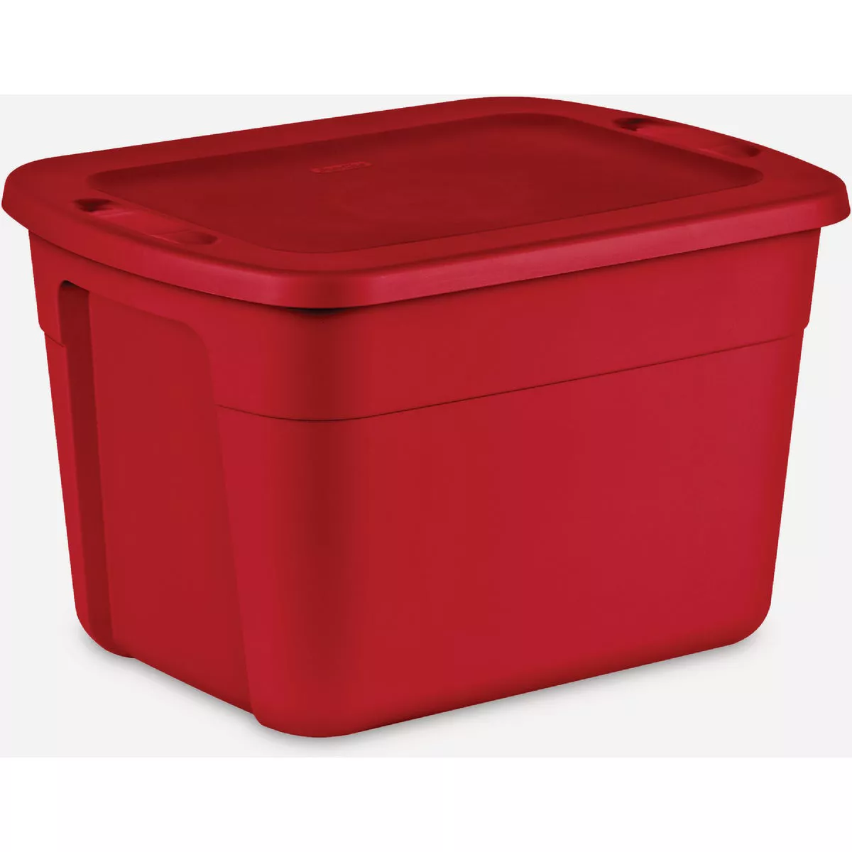 Sterilite 18 Gal. Red Non-Latching Storage Tote