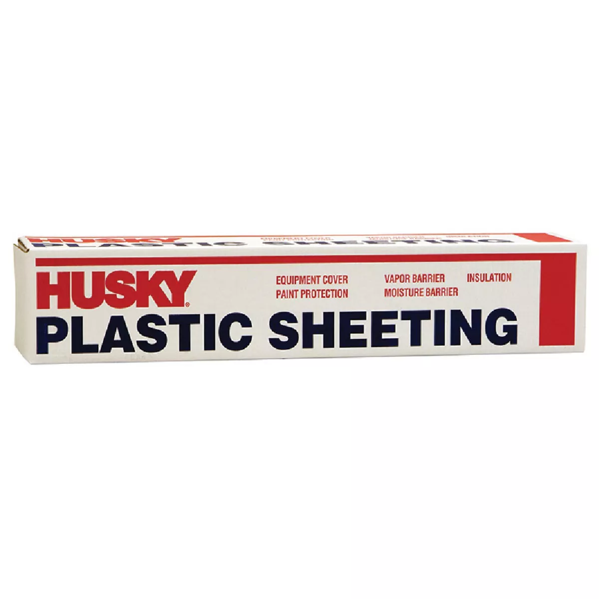 Husky 8.4 Ft. x 200 Ft. Clear 2 mil Plastic Sheeting, 340-620-