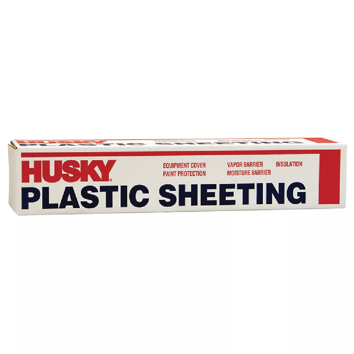 Husky 8 Ft. x 100 Ft. Clear 4 mil Plastic Sheeting, 340-760