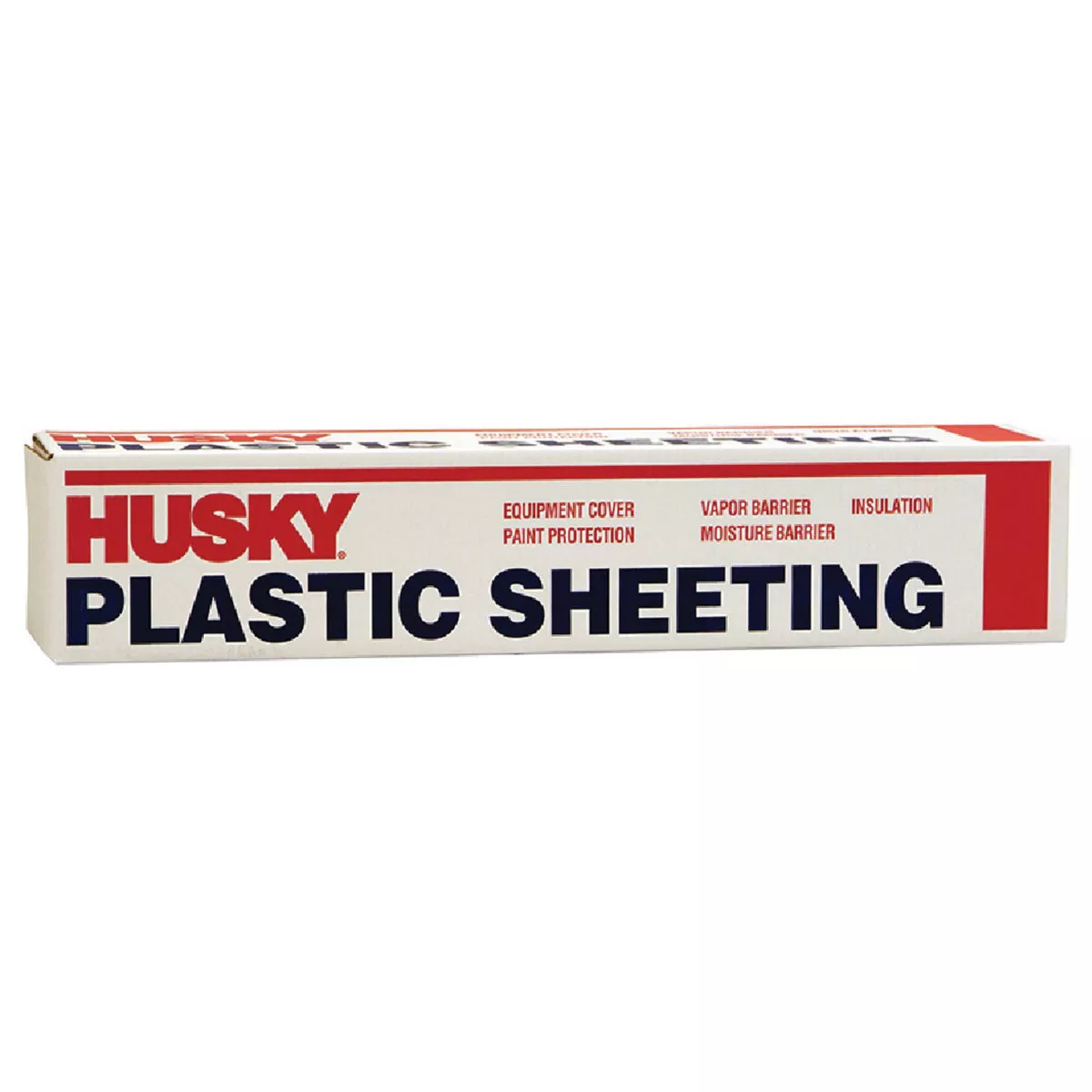 Husky 10 Ft. x 100 Ft. Black 6 mil Plastic Sheeting, 341-230