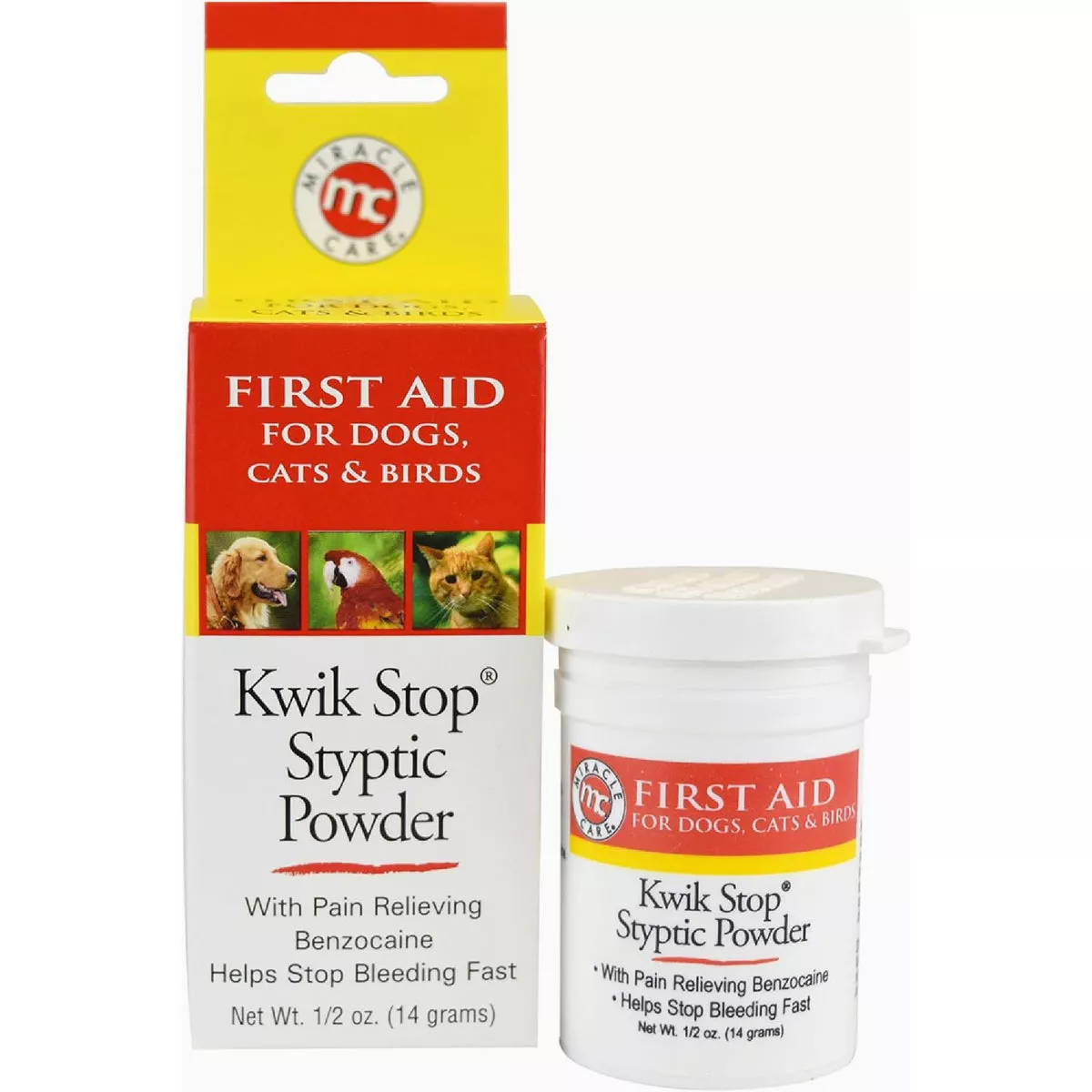 Miracle Care Kwik-Stop 0.5 Oz. Styptic Powder - photo 2