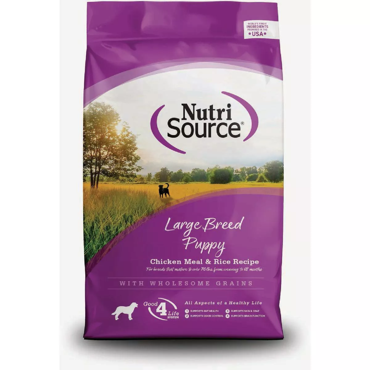 NutriSource 30 Lb. Large Breed Puppy Chicken & Rice Recipe Dry Dog Food