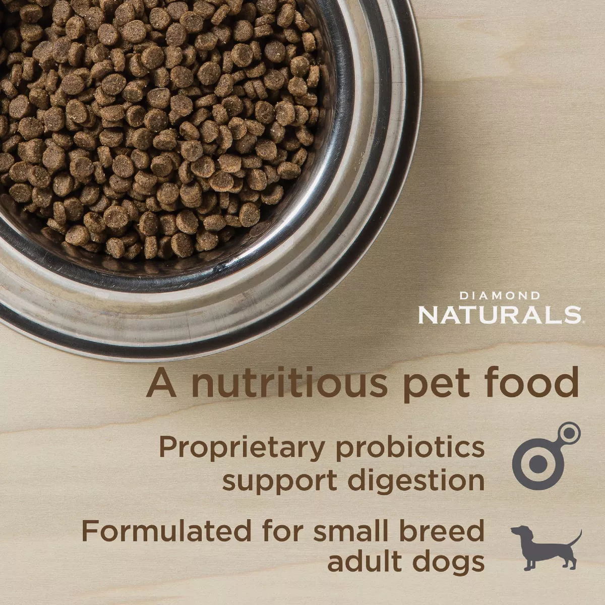 Diamond Naturals 18 Lb. Small Breed Adult Lamb & Rice Formula Dry Dog Food - photo 3